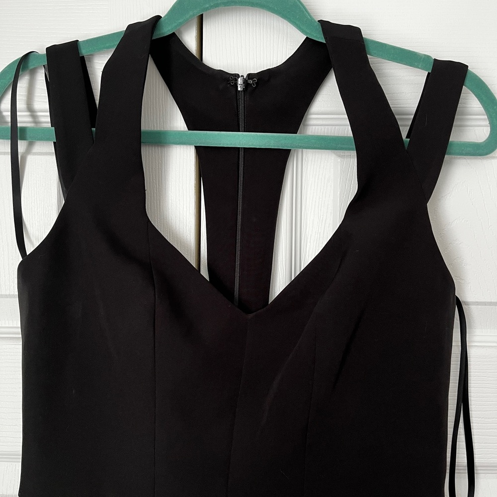 Black cocktail dress